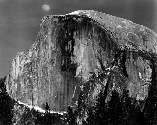 Moonrise, Half Dome
